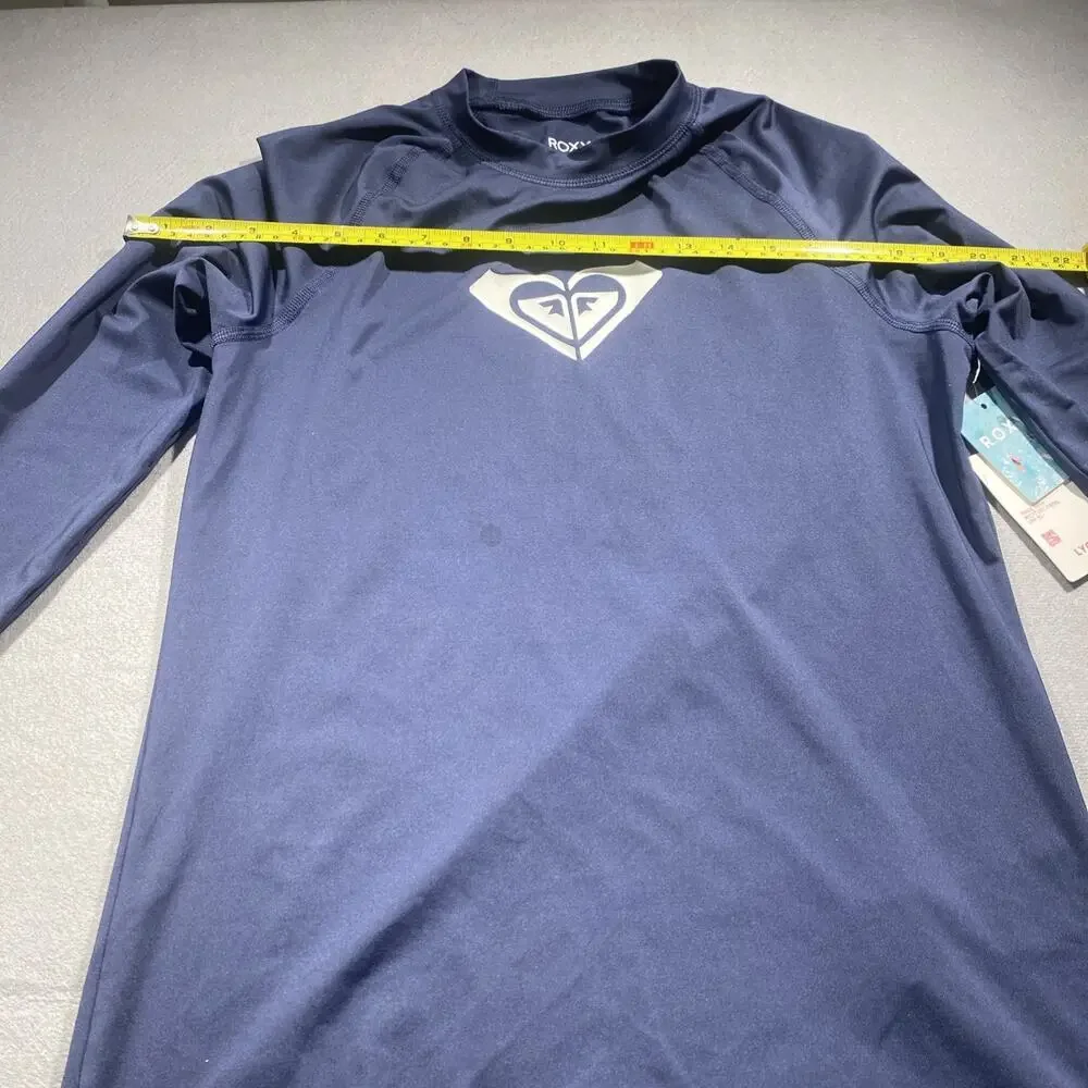 Roxy Girls Rash Guard NWT Small Stain